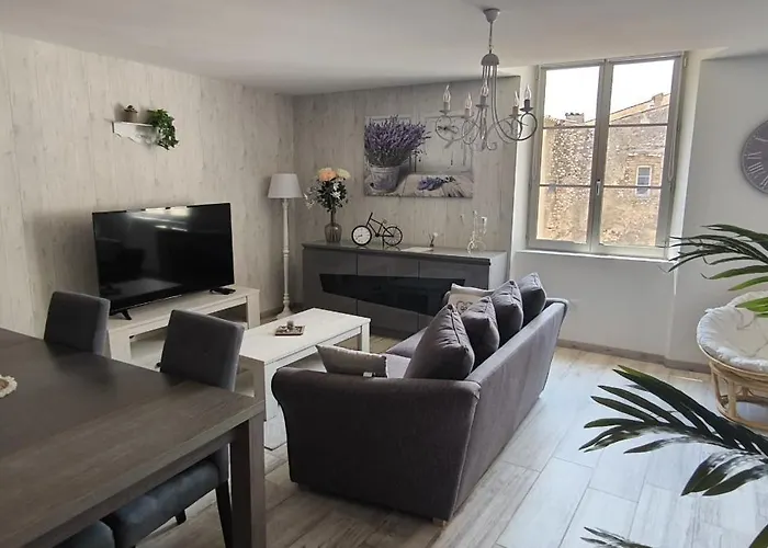 Charme De La Provence Classe 3 Etoiles Apartament Riez